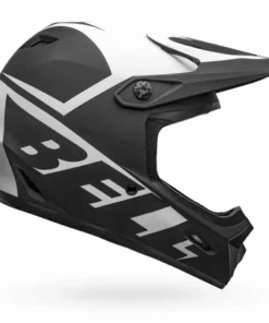 PROTECTIVE GEAR Bell Transfer Helmet-Matte Black/White