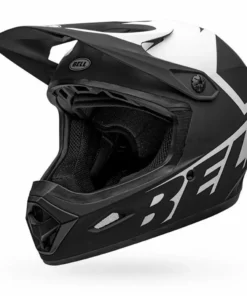 PROTECTIVE GEAR Bell Transfer Helmet-Matte Black/White