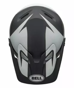 PROTECTIVE GEAR Bell Transfer Helmet-Matte Black/White 9 PROTECTIVE GEAR Bell Transfer Helmet-Matte Black/White