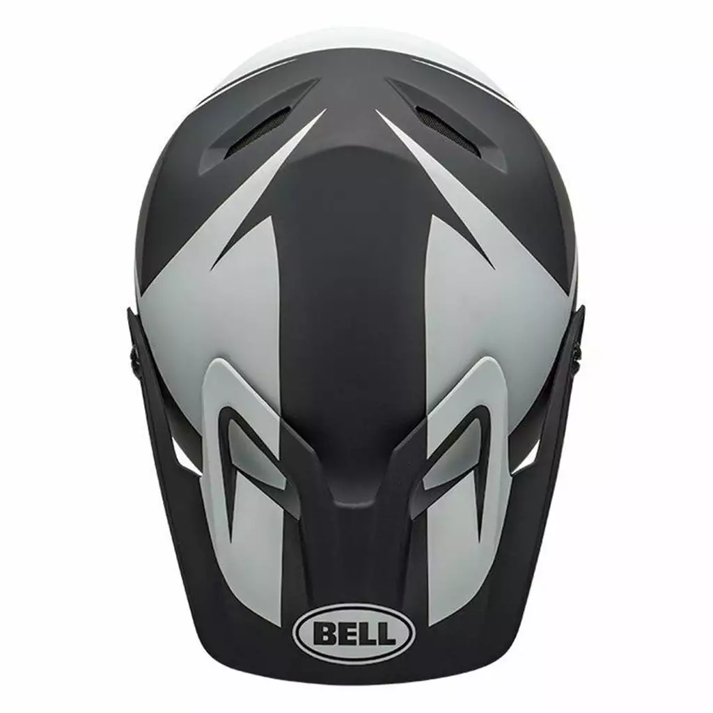 PROTECTIVE GEAR Bell Transfer Helmet-Matte Black/White 5 PROTECTIVE GEAR Bell Transfer Helmet-Matte Black/White