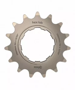 Box Hex Lab 3/32" Titanium Cog COMPONENTS 30 Box Hex Lab 3/32
