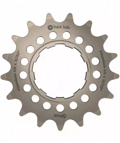Box Hex Lab 3/32" Titanium Cog COMPONENTS 34 Box Hex Lab 3/32