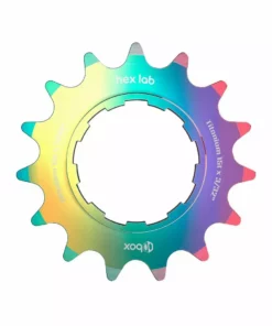 Box Hex Lab 3/32" Titanium Cog COMPONENTS 31 Box Hex Lab 3/32