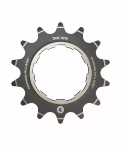 Box One 3/32" CNC Crmo Cog-Black Cogs/Drivers/Freewheels