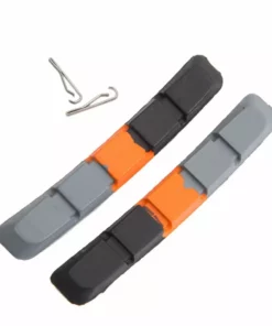 Box One Replacement Brake Pads-Black/Orange/Gray