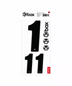 COMPONENTS Box Two Number Sticker Kit