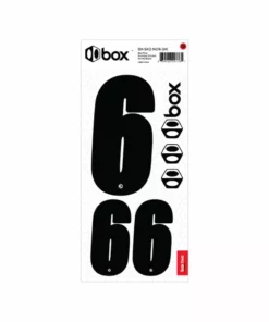 COMPONENTS Box Two Number Sticker Kit