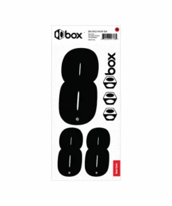 COMPONENTS Box Two Number Sticker Kit