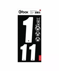 COMPONENTS Box Two Number Sticker Kit