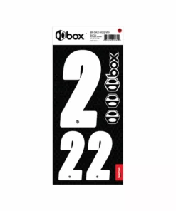 COMPONENTS Box Two Number Sticker Kit
