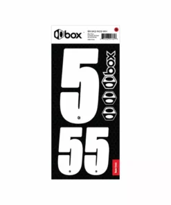 COMPONENTS Box Two Number Sticker Kit