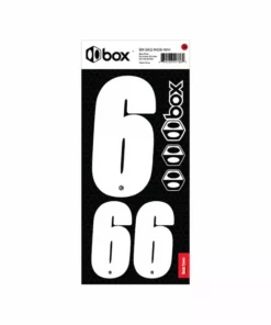 COMPONENTS Box Two Number Sticker Kit