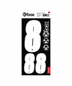 COMPONENTS Box Two Number Sticker Kit