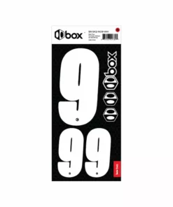 COMPONENTS Box Two Number Sticker Kit