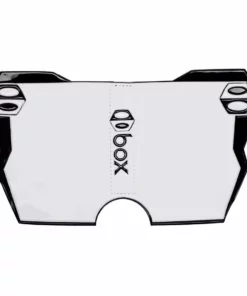 Box Two Side Number Plate-Black