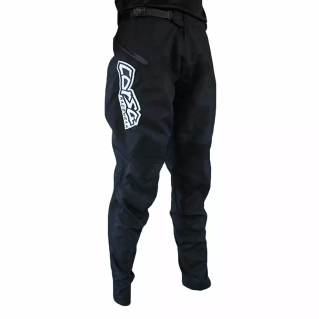 Corsa Unleashed BMX Pants-White/Black RACE WEAR 1 Corsa Unleashed BMX Pants-White/Black RACE WEAR