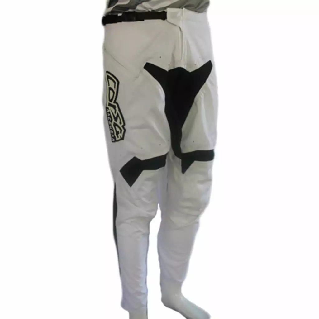 RACE WEAR Corsa Unleashed BMX Pants-White 1 RACE WEAR Corsa Unleashed BMX Pants-White