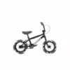 FREESTYLE BIKES Cult Juvenile 12" BMX Bike-Black W/ Camo Tires