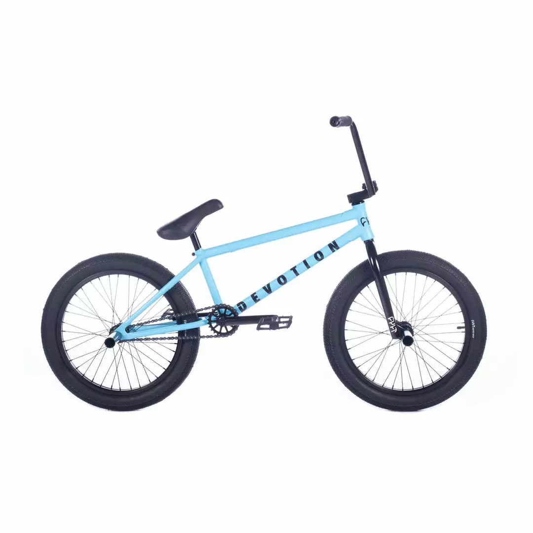 Cult Devotion 21"TT BMX Freestyle Bike-Blue 1 Cult Devotion 21"TT BMX Freestyle Bike-Blue