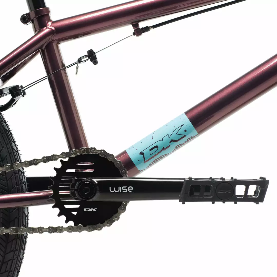BIKES DK Cygnus 20.5"TT BMX Freestyle Bike-Purple 7 BIKES DK Cygnus 20.5"TT BMX Freestyle Bike-Purple