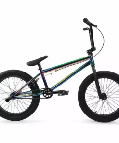 Elite BMX Destro 20.5"TT BMX Freestyle Bike-Neo Chrome