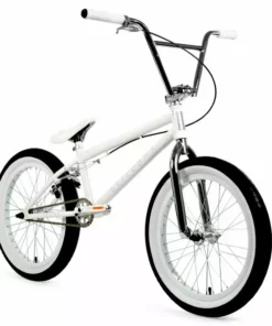 FREESTYLE BIKES Elite BMX Destro 20.5"TT BMX Freestyle Bike-White Chrome
