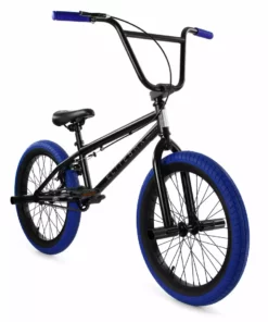 Elite BMX Stealth 20"TT BMX Freestyle Bike-Black/Blue FREESTYLE BIKES