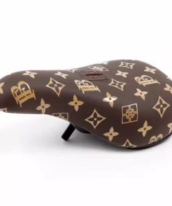 COMPONENTS Fit Barstool Leather Pivotal Seat-Brown Louis Print