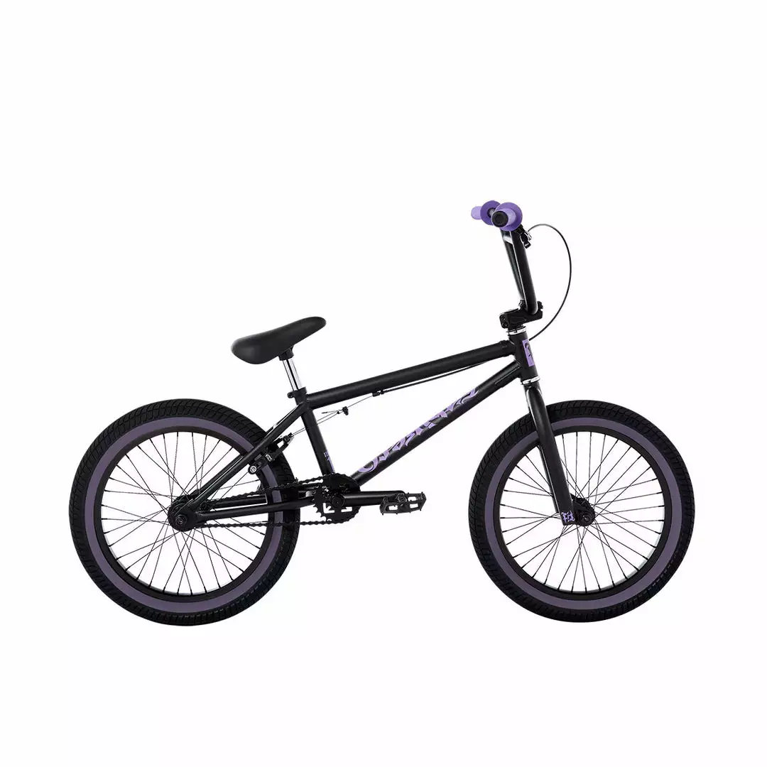 FREESTYLE BIKES Fit Misfit 18" BMX Freestyle Bike-Matte Black 1 FREESTYLE BIKES Fit Misfit 18" BMX Freestyle Bike-Matte Black