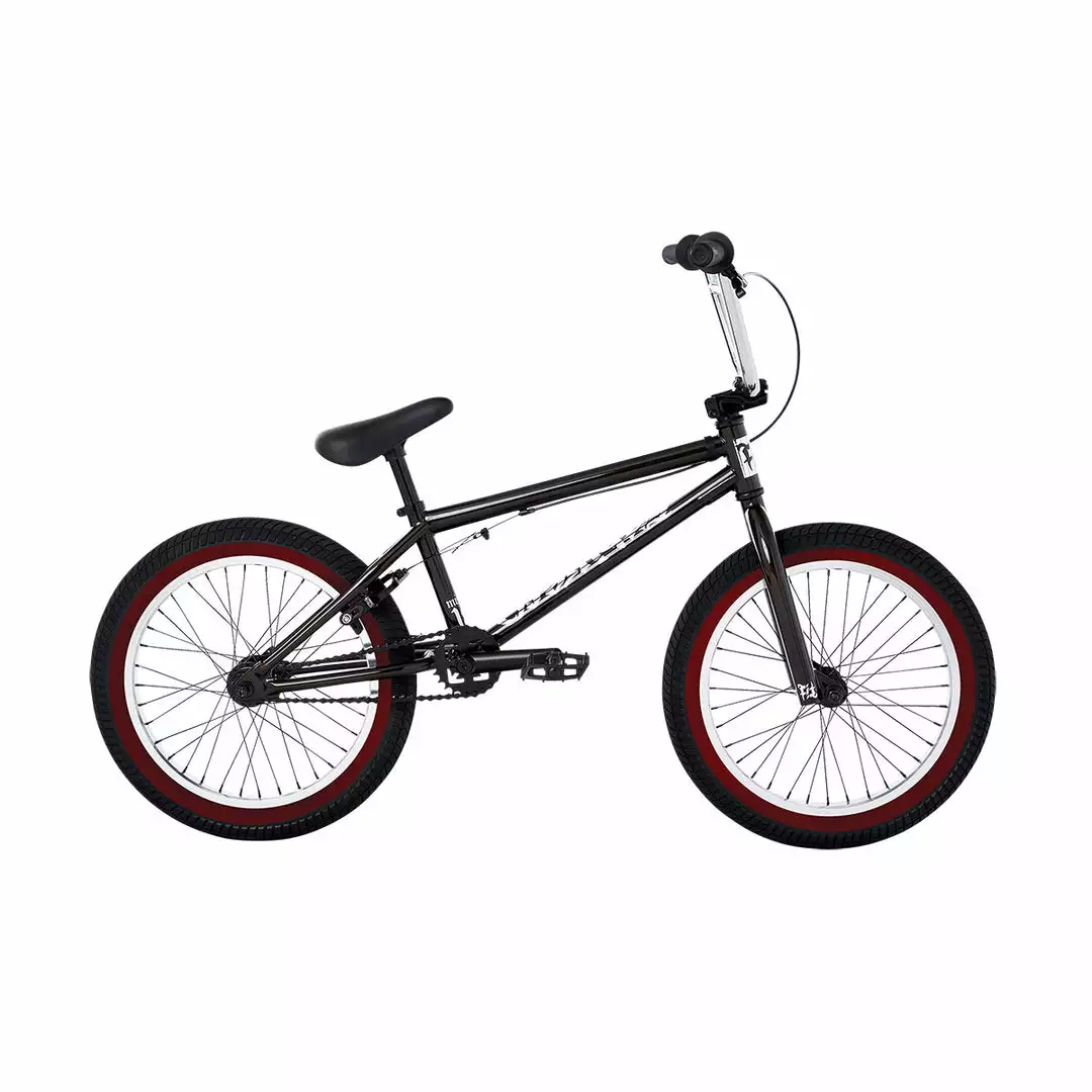 FREESTYLE BIKES Fit Misfit 18" BMX Freestyle Bike-Trans Black 1 FREESTYLE BIKES Fit Misfit 18" BMX Freestyle Bike-Trans Black