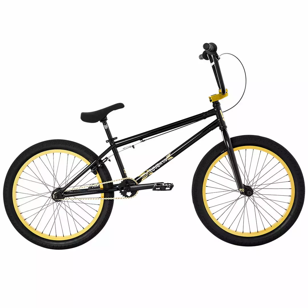 Fit Series 22" BMX Freestyle Bike-Gloss Black 1 Fit Series 22" BMX Freestyle Bike-Gloss Black