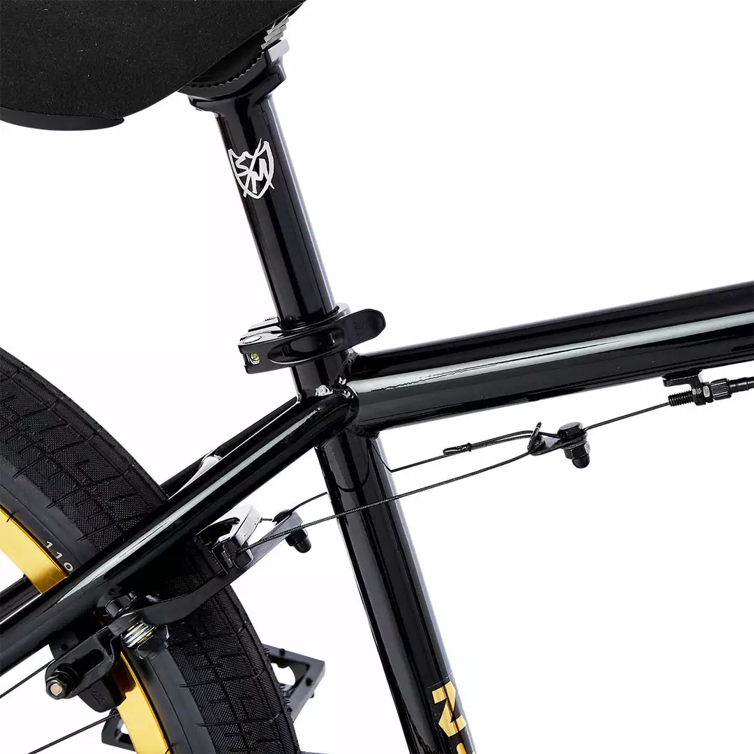 Fit Series 22" BMX Freestyle Bike-Gloss Black 4 Fit Series 22" BMX Freestyle Bike-Gloss Black