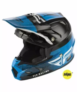 Helmets FLY RACING 2019 Toxin MIPS Embargo Helmet-Black/Blue