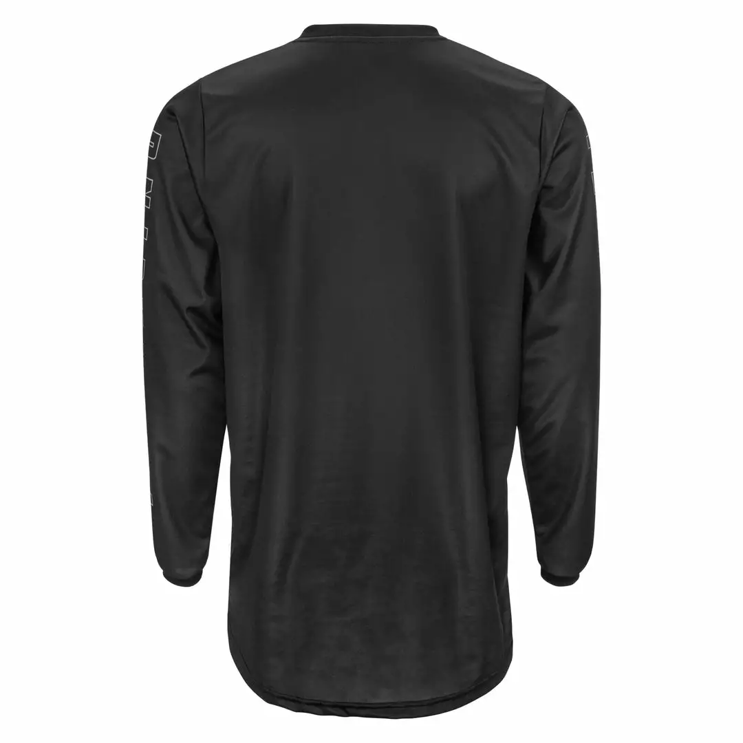 Fly Racing F-16 BMX Race Jersey-Black/Grey RACE WEAR 4 Fly Racing F-16 BMX Race Jersey-Black/Grey RACE WEAR