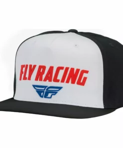 Fly Racing Evo Hat-Black/White