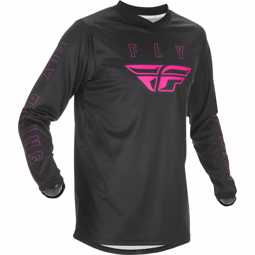 Fly Racing F-16 BMX Race Jersey-Black/Pink 1 Fly Racing F-16 BMX Race Jersey-Black/Pink