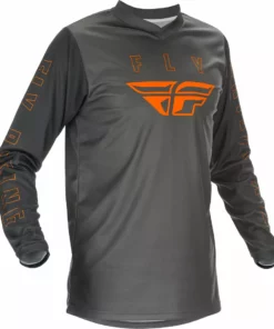 RACE WEAR Fly Racing F-16 BMX Race Jersey-Grey/Orange
