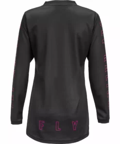 RACE WEAR Fly Racing F-16 Women's BMX Race Jersey-Black/Pink