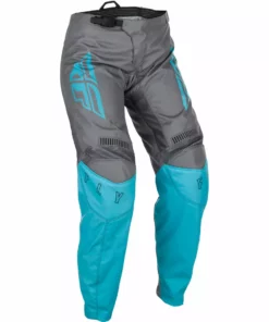 RACE WEAR Fly Racing F-16 Women's BMX Race Pants-Grey/Blue