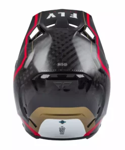 Fly Racing Formula Carbon Axon BMX Race Helmet-Black/Red/Khaki