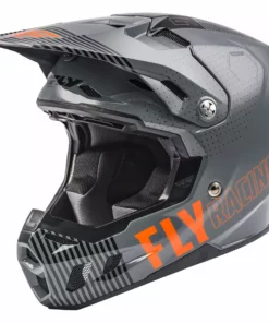 Fly Racing Formula CC Primary BMX Race Helmet-Grey/Orange Helmets
