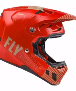 Fly Racing Formula CC Primary BMX Race Helmet-Red/Khaki Helmets