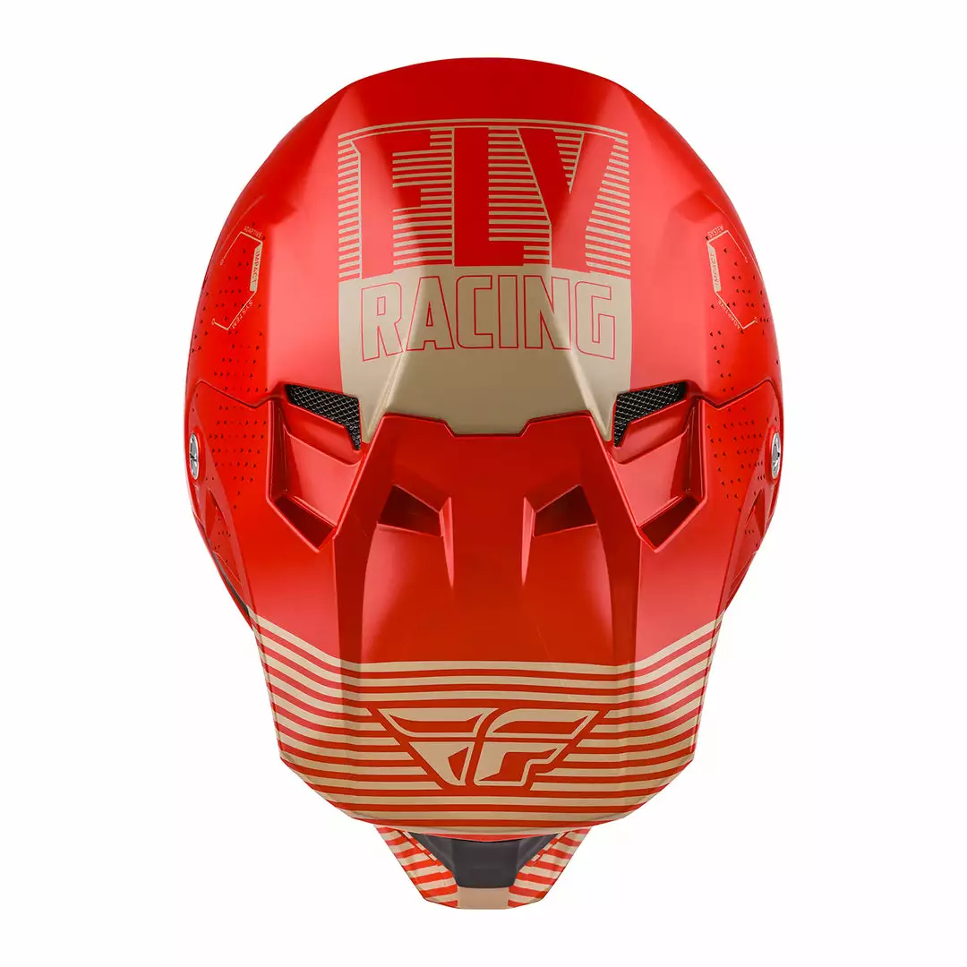 Fly Racing Formula CC Primary BMX Race Helmet-Red/Khaki Helmets 4 Fly Racing Formula CC Primary BMX Race Helmet-Red/Khaki Helmets