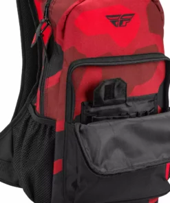 Fly Racing Jump Pack Backpack-Red/Black Camo