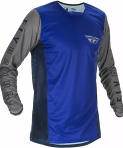 Fly Racing K121 BMX Race Jersey-Blue/Navy/Grey