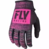 RACE WEAR Fly Racing Kinetic Noiz BMX Race Gloves-Neon Pink/Black