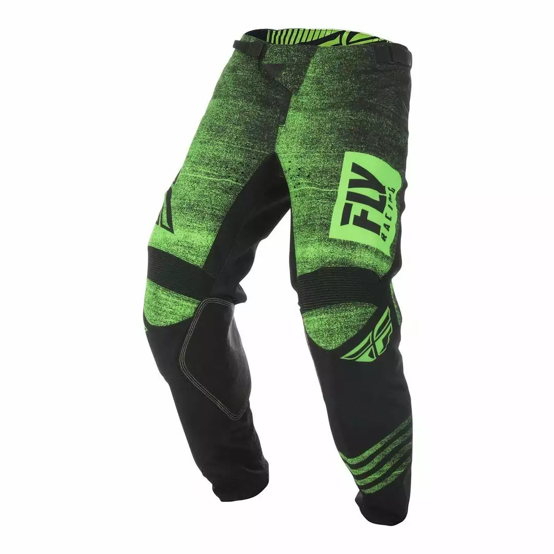 Fly Racing Kinetic Noiz BMX Race Pants-Neon Green/Black 1 Fly Racing Kinetic Noiz BMX Race Pants-Neon Green/Black
