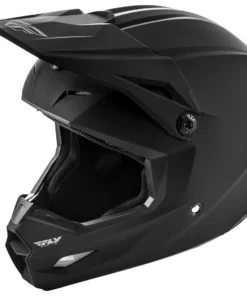 Fly Racing Kinetic Solid BMX Race Helmet-Matte Black Helmets