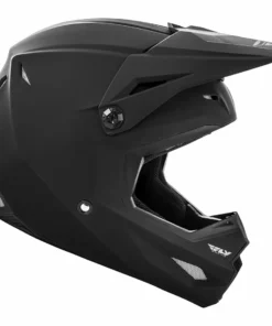 Fly Racing Kinetic Solid BMX Race Helmet-Matte Black Helmets