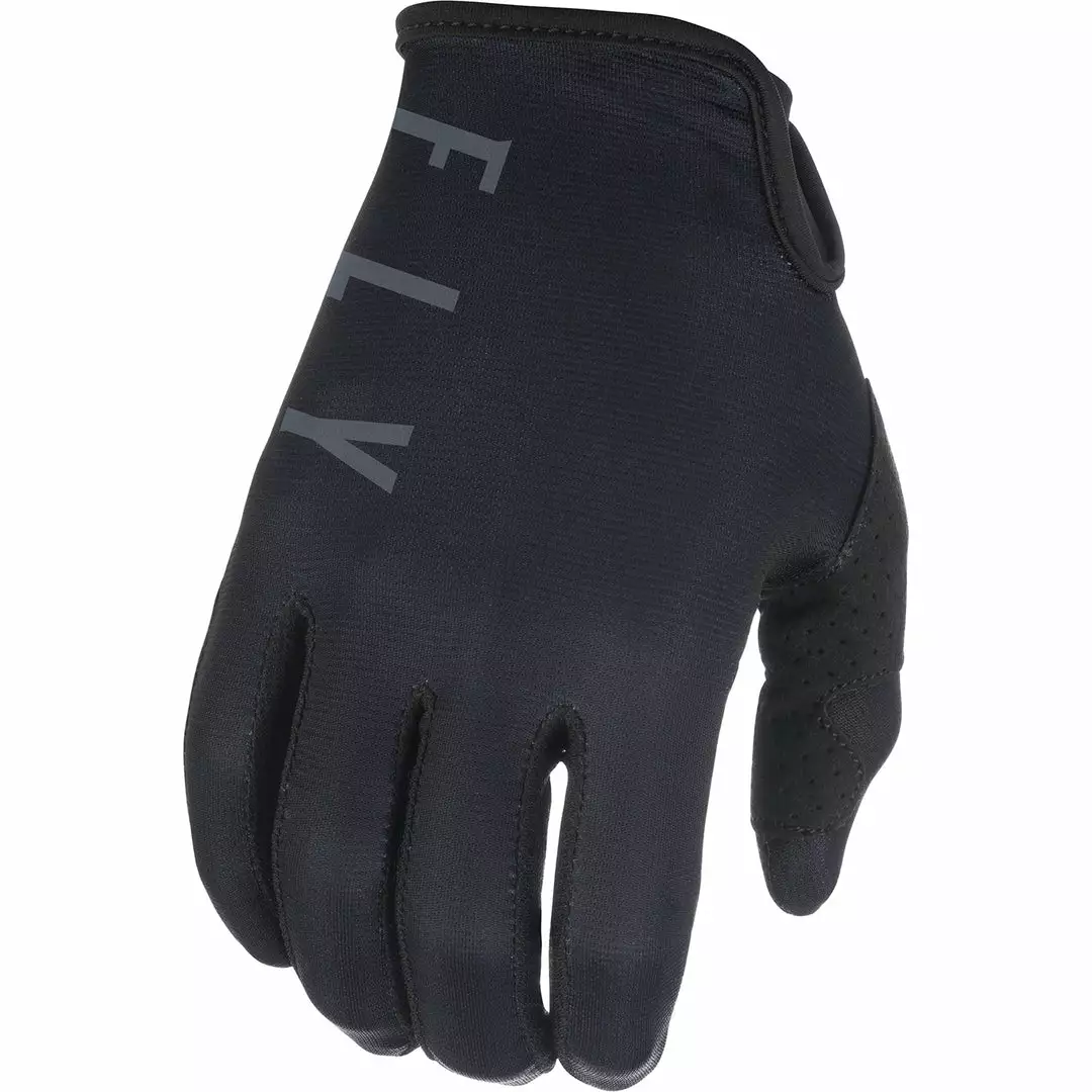Fly Racing Lite BMX Race Gloves-Black/Grey 1 Fly Racing Lite BMX Race Gloves-Black/Grey